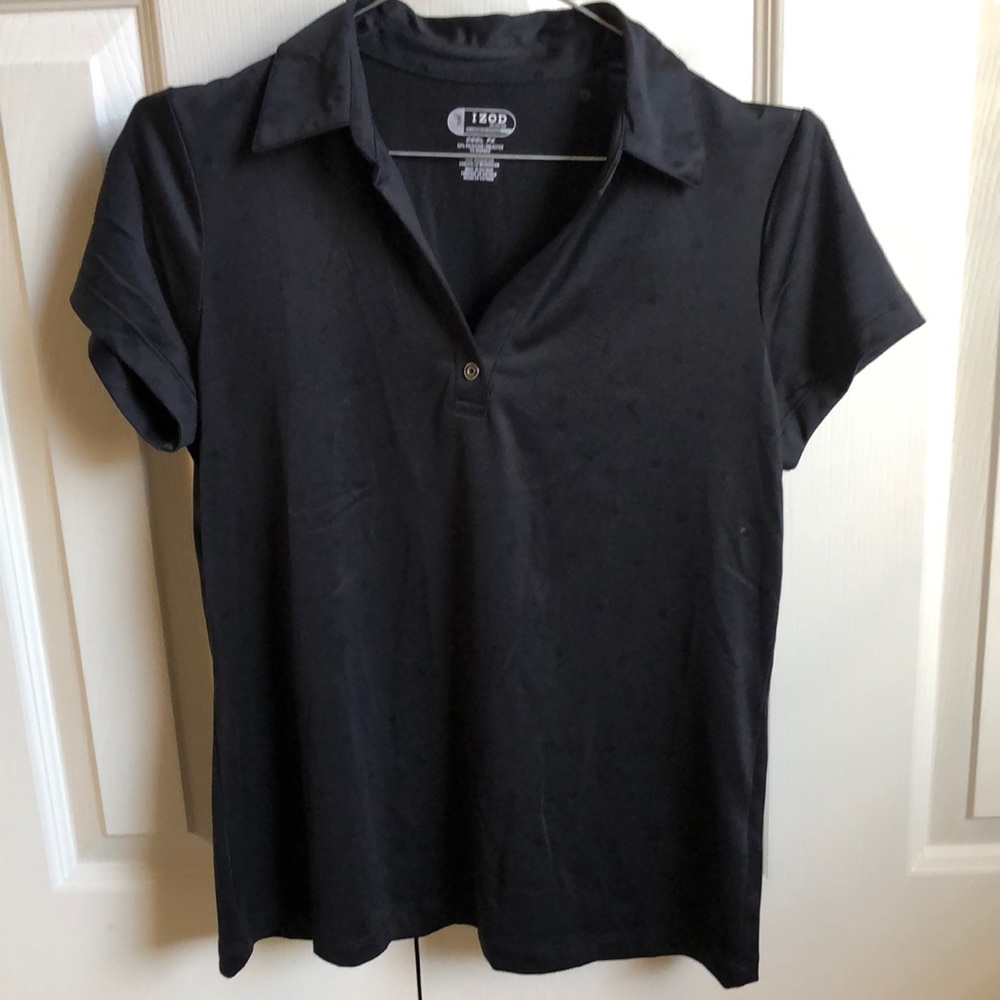 Black Izod XPG Cool FX Golf Shirt